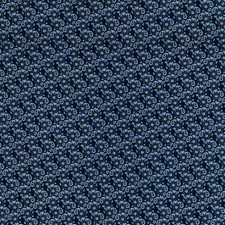 Bandana Navy Blue Bandanna Paisley 100 Cotton Fabric BTY Half Yard t4/25