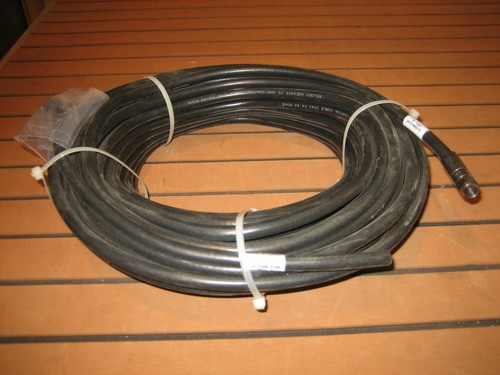 KVH NEW RG-11U 100' 32-0566-0100 Coax Cable w/ F-Type Male Snap N Seal Connector