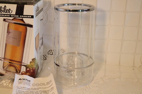 PRODYNE JUBILEE A401 ICELESS ACRYLIC WINE COOLER 1994 Taiwan New in Box - Picture 2 of 8