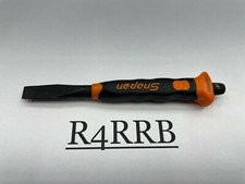 Snap-on Tools Spain New Orange Soft Grip 38 Flat Edge Chisel Pcsg812o Snap-on Tools Spain New Orange Soft Grip 38 Flat Edge Chisel Pcsg812o
