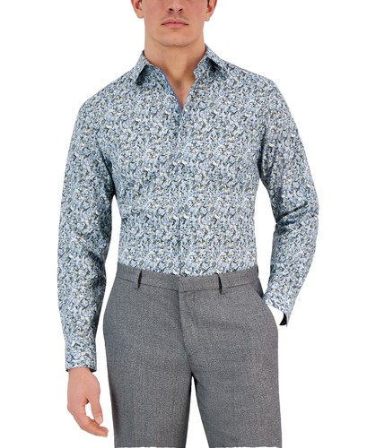 blu by polifroni dress shirts Blu by Polifroni Big and Tall Dress Shirt main image 0