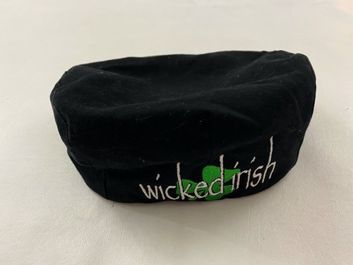 Rally Scally Headwear Wicked Irish Black Men Adult Newsboy Cap Size L/XL - Picture 4 of 6