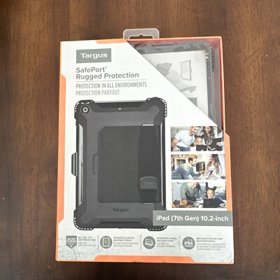 Targus SafePort Rugged Protection Case For iPad (7th Gen) 10.2-inch NEW
