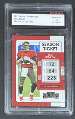認定数1 psa 10 大谷翔平 2021 PANINI CONTENDERS 2021 Panini Contenders - Tom Brady #91 for sale online | eBay
