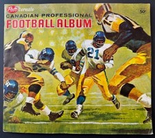 Post Cereal 1963 CFL Album Includes 25+ Cards 9 Team Stickers Canadian Football
