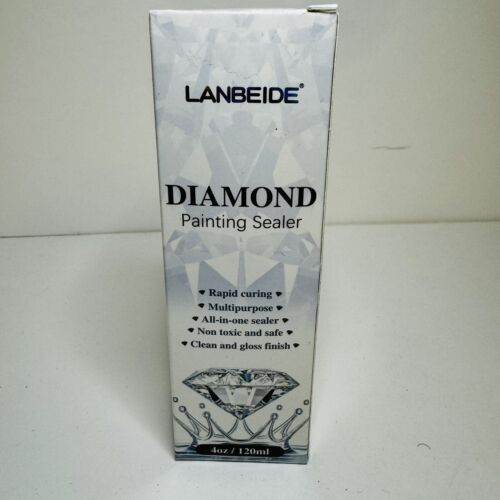 LANBEIDE Diamond Painting Sealer 120ML, 5D Diamond Painting Glue Permanent