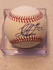 JOSE SIRI signed OML baseball BECKETT COA RAYS