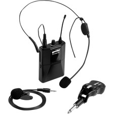 Gemini Gmu-hsl100 Single Headset, Lavalier Wireless Uhf Microphone System Ln