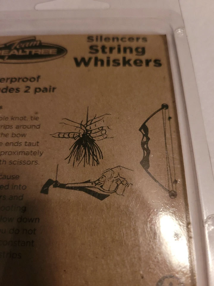 Team Realtree Whisker Bow String  Silencers Waterproof  - Image 3 of 4