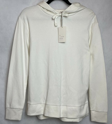 Nuevo suéter con capucha crema para mujer A New Day (talla pequeña) - Imagen 3 de 5