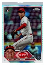 2023 Topps Update Chrome Casey Legumina Prism Refractor RC #USC5