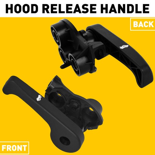 Hood Latch Release Handle & Base for 11-2019 Hyundai Sonata 11-16 Kia Optima - Picture 6 of 22