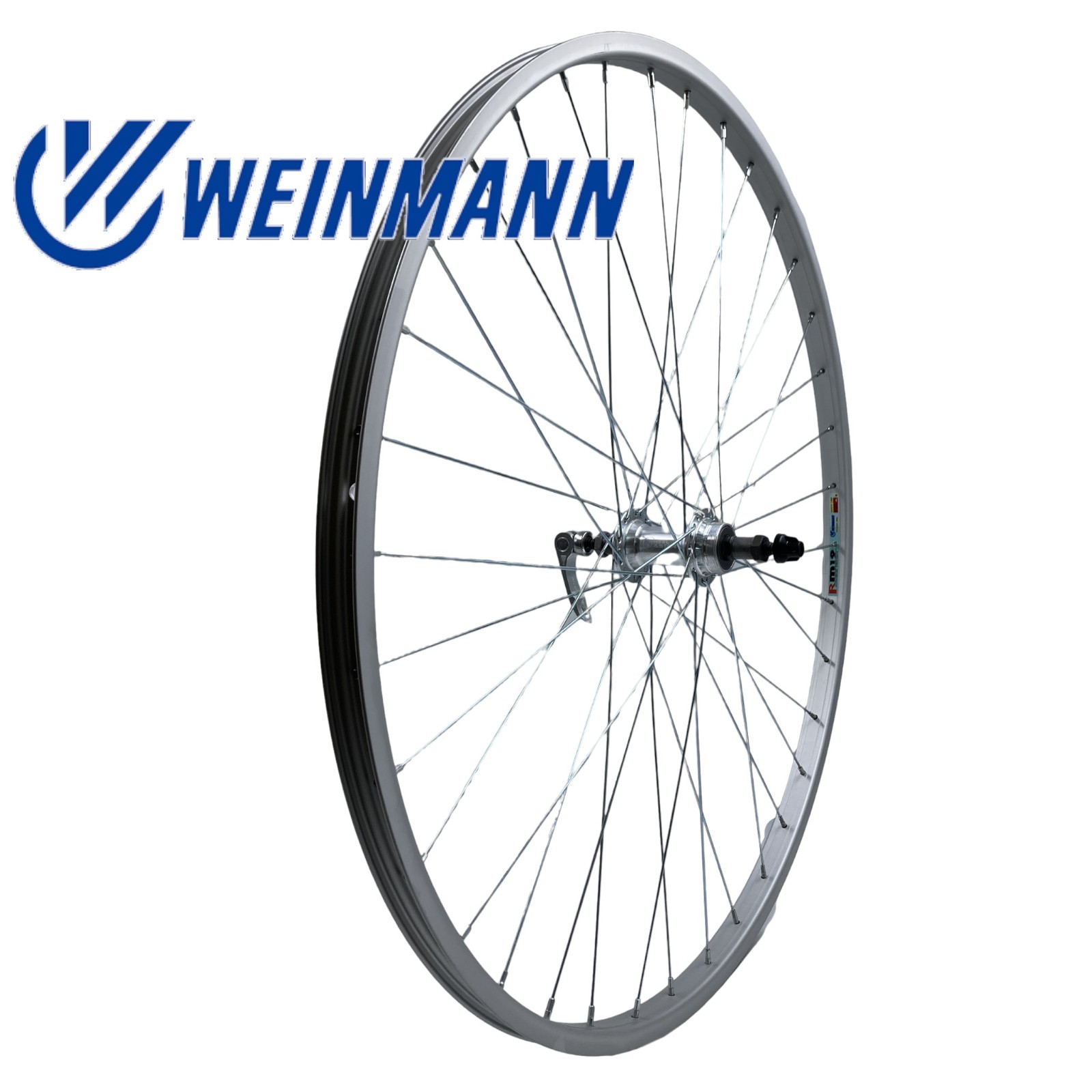 Weinmann RM19 27 Inch Silver QR 126mm QR Freewheel type Road