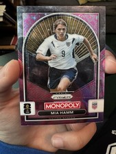 CASE HIT🔥 Prizm Monopoly FIFA World Cup Mia Hamm PinkStar Prizms #91 USA Soccer