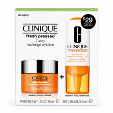 Clinique Fresh Pressed 7 Day Recharge System - Retail 29 NEW
