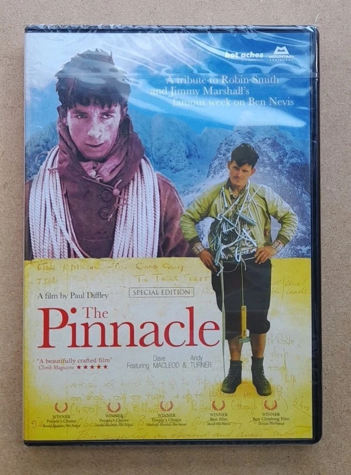 The Pinnacle DVD - Paul Diffley 2010 Mountain Climbing Documentary - New Sealed - Image 2 of 4
