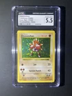 CGC 5.5 Hitmonchan Base Set 7/102 Shadowless Holo English Pokemon TCG 1999