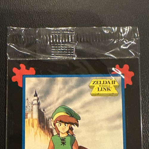 Vintage 1991 Nintendo Impel Trading Card Treats Zelda ll sigillato promo card pack - Foto 2 di 5