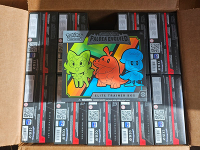 Pokemon Paldea Evolved Elite Trainer Box - SEALED (x10)