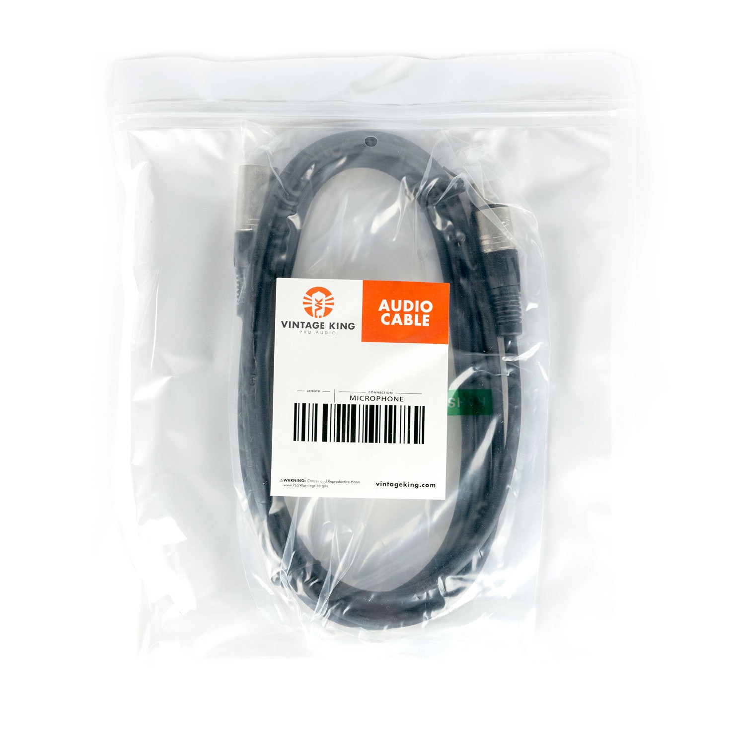 Vintage King Audio Value Series Microphone Audio Recording Cable - 15 4790₽