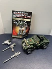 Transformers Heroic Autobot Hound Takara Tomy 1982 W/Accessories, Booklet (inc.)