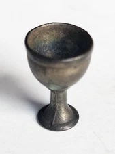 1926 Premium Cracker Jack Prize Plain Wine Goblet or Cup Doll House Miniature