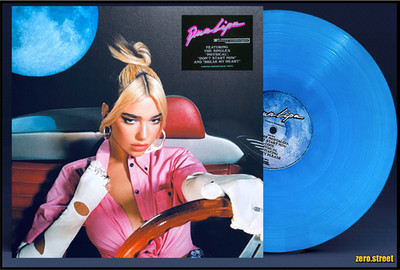 DUA LIPA Future Nostalgia LP on BLUE VINYL New SEALED Color Exclusive