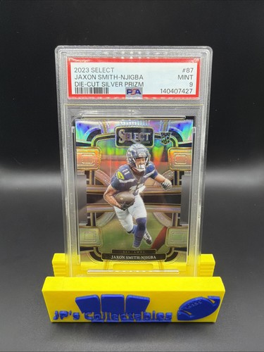 2023 Jaxon Smith-Njigba [Silver Prizm Die-Cut] #87