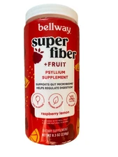 Bellway Super Fiber +Fruit Psyllium Supplement - Raspberry Lemon (11/26)