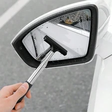 Car Windshield Wiper Tool - Extendable Rear View Mirror Cleaner & Rain Scraper