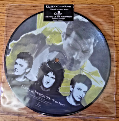 QUEEN & DAVID BOWIE Under Pressure 7'' SEALED PICTURE DISC 1999 UNPLAYED MINT