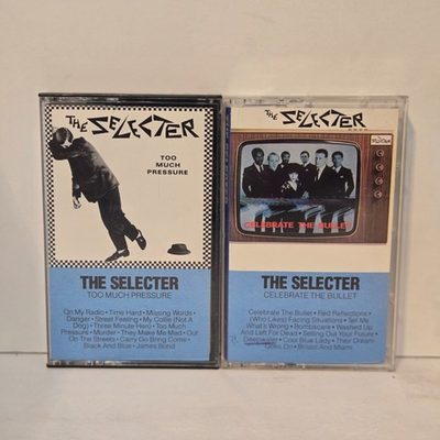 #ad 2 The Selecter Cassette Tapes Too Much Pressure Celebrate The Bullett Ska 2 Tone $32.90