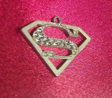 Superman S Shield Pendant Charm Crest Jewelry DC Comics