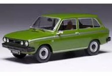 Diecast 1/43 Volvo 66 Kombi 1975 Green Highly Detailed Miniature Car