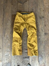 Arc'teryx Sabre Yellow Women's M Waterproof Snow Pants Skiing Snowboarding