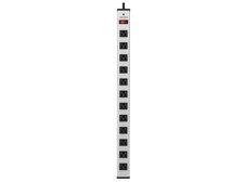 Monster 1704 Black 15A 125V 1875W 12-Outlet Indoor Power Strip 6 ft. Cord