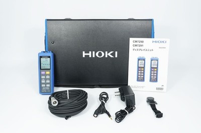 HIOKI CM7290 Display Unit Tested Working w/C0221 Carrying Case & Manual