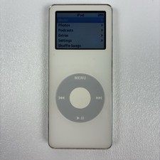 Apple iPod Nano 1st Gen 4GB White Tested Holds Charge