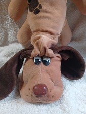 Pound Puppies Brown Plush Puppy Dog Stuffed Animal