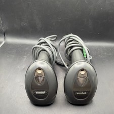 Lot Of 2 Symbol 1D Handheld Barcode Scanner LS4208-SR20007ZZR W/ USB Cable