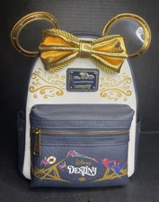 Disney Cruise Line DESTINY SPIDERMAN STERN PORTHOLE EARS Loungefly Mini Backpack