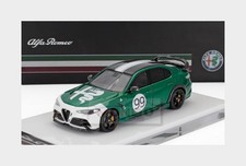 1:64 MOTORHELIX Alfa Romeo Giulia Gtam #99 Racing 2021 Green White MH64009GT Mod