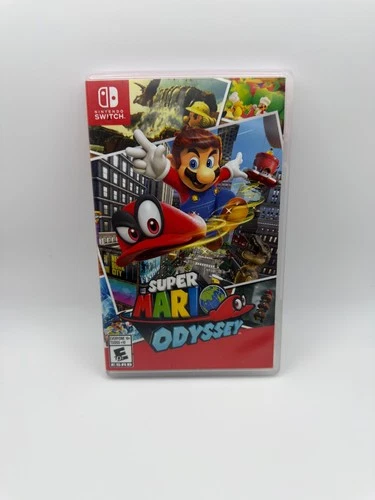 Super Mario Odyssey Nintendo Switch Game Complete CIB Excellent Condition