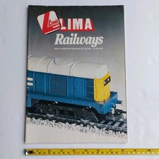 LIMA RAILWAYS OO AND N  GAUGE CATALOGUE 1984/85 British edition Model trains