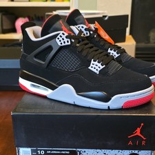 Jordan Air Jordan 4 Retro OG Bred 2019 Black Red Cement Grey 308497-060