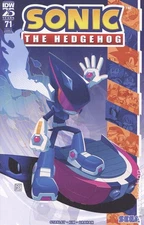 Sonic The Hedgehog #71A VF 2024 Stock Image