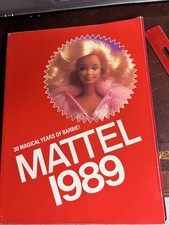 MATTEL TOYS BARBIE - 1989 DEALER CATALOG 163 Pages