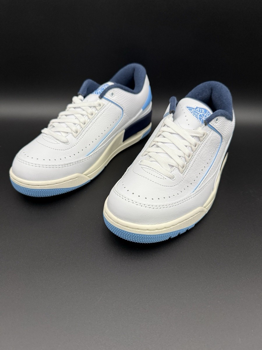 Nike Air Jordan 2/3 UNC White Blue Black FD0383-144 Mens New  display picture 1