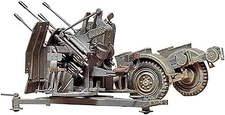 Tamiya German 2mm Flakvierling 38 - Plastic Model Military Vehicle Kit - 1/35