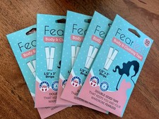 Fearless Body and Clothing Tape 250 Strips 5 Packages